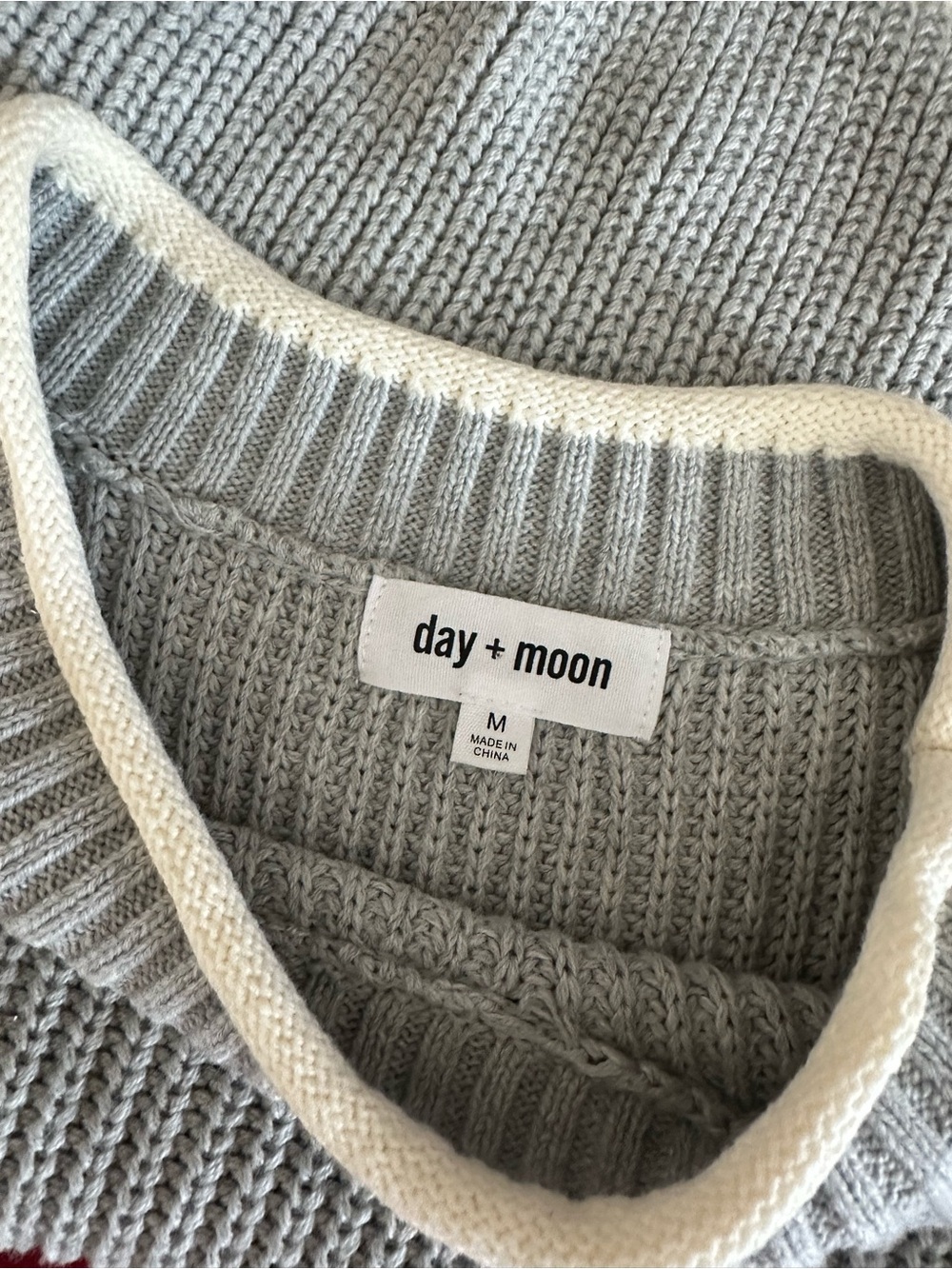 Day + Moon Knit Sleeveless Sweater Vest - Picture 3 of 3